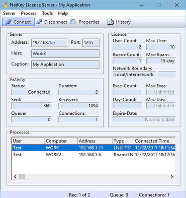 NetKey License Server